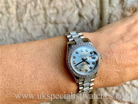 rolex lady datejust platinum price